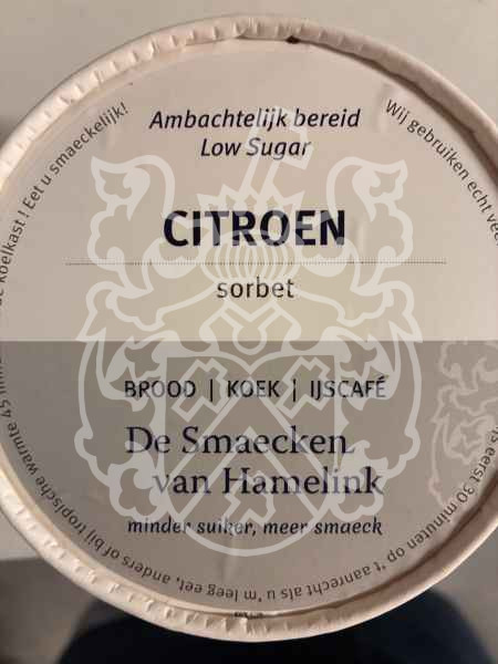 Royale Smaeckbeker Citroen